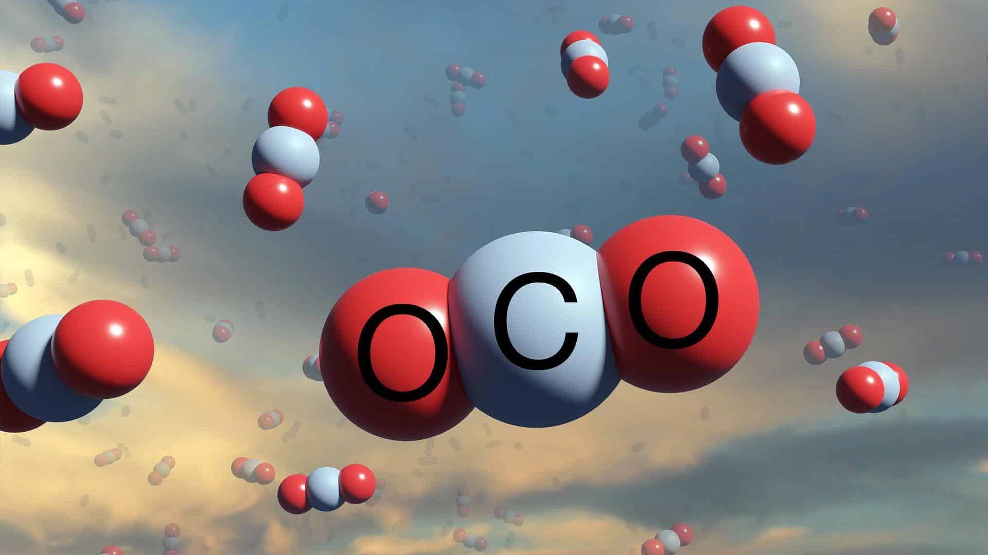 CO2 molecules image - 1
